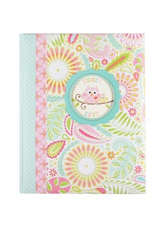 Buy 'Sweet Baby' Pink Owl First Five Years Girl Memory Baby Book 64Pgs 10'' W X 11.75'' H in UAE