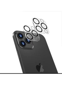 Buy Glass camera lens protector for iPhone 16 Pro Max in Saudi Arabia