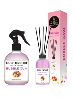 Buy ROOM SPRAY BUBBLE GUM  500 ml + REED DIFFUSER  BUBBLE GUM 110 ml in Saudi Arabia