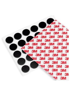 Buy Magnetic Dots - Round Magnets with 3M Strong Self Adhesive Backing | Perfect for DIY, Art Projects, whiteboards & Fridge | 80 Pieces Magnet Circles 18mm Diameter | in UAE