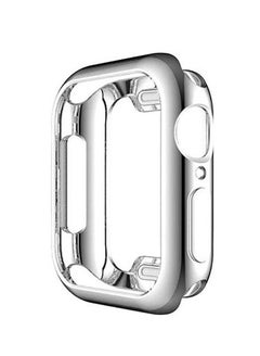 اشتري Silicon Cover For Apple Watch Series 7 41mm - Silver في مصر