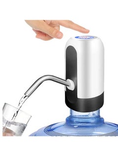 اشتري Gallon Water Bottle Pump, USB Charging Portable Electric Water Pump for for for 2-5 Gallon Jugs USB Charging Portable Water Dispenser for Office, Home, Camping, Kitchen and etc في الامارات