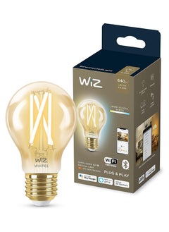 Buy WiZ Tunable White E27 Edison Screw Smart Connected WiFi Amber Light Bulb. Dimmable White, 9290030174 in UAE