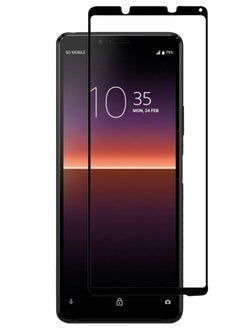 Buy Sony Xperia 1 IV Screen Protector 3D Full Coverage Crystal Clear Tempered Glass 6.5 inch in UAE