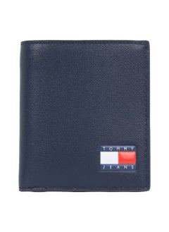 Buy Men's Heritage Slim Wallet - Leather, Blue in Saudi Arabia