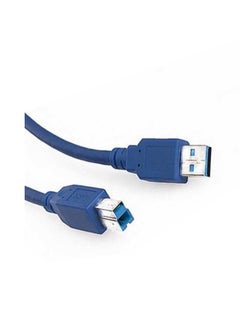 اشتري كابل USB 3.0 ذكر A إلى ذكر  B  متر ونصف في الامارات