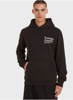 Buy Text Print Modern Hoodie in Saudi Arabia