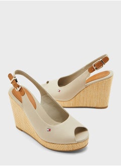 Buy Iconic Elena Sling Back Wedge Pump - AEP in UAE