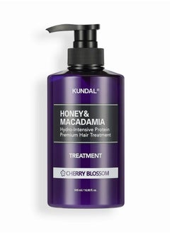 Buy Honey and Macadamia Hydro-Intensive Protein Premium Hair Treatment Cherry Blossom 500 mL in UAE