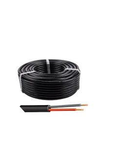 اشتري RR 1.5mm X 2Core Flexible Cable 100 Yard - Black في الامارات