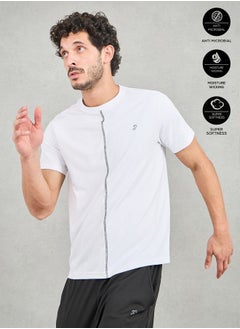 اشتري Moisture Wicking Textured Half Textured Running T-shirt في السعودية