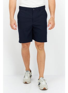 اشتري Men Solid Basic Short, Navy في السعودية