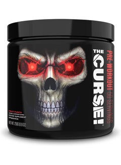 اشتري JNX Sports The Curse-Pre Workout Supplement-Intense Energy and Focus-Instant Strength Gains-Enhanced Blood Flow-Nitric Oxide Booster with Creatine and Caffeine-Men and Women-Fruit Punch250gm-50 Serv في الامارات