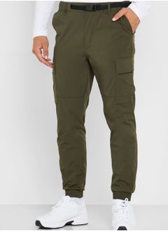 Buy Essential Straight Fit Cargo Pants in UAE