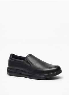 Buy Men Solid Slip On Moccasins in UAE