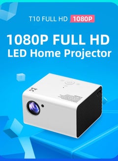 Buy T10 Portable Projector Wifi Android Full HD LED 1080P in UAE