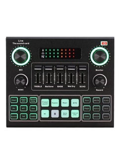 Buy Sound Mixer Board For Live Streaming Voice Changer Card With Multiple Effects Audio in Saudi Arabia