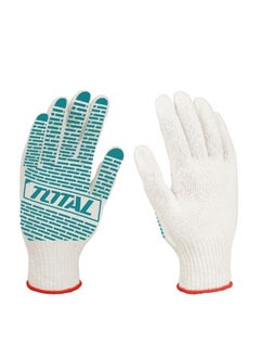 Buy Total Knitted & Pvc Dots Gloves  Tsp11102 in Egypt