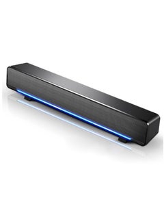 Buy USB Wired Computer Speaker Bar Stereo Subwoofer Powerful Music Player Bass Surround Sound Box 3.5mm Audio Input for PC Laptop Smartphone Tablet MP3 MP4 in Saudi Arabia
