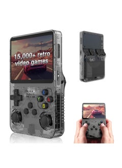 Buy R36S handheld game console - 3.5 inch IPS screen Linux system retro game console, equipped with 15,000 + classic games 32 + 64G TF card in Saudi Arabia