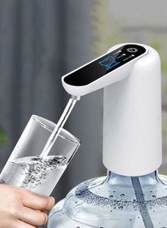 Buy Water Bottle Electric Smart Pump Rechargeable Wireless Switch Dispenser in Saudi Arabia