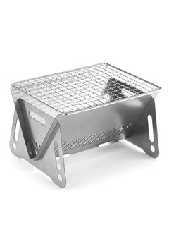 Buy Outdoor Portable Stainless Steel Grill and Portable Fire Pit Woodstove in UAE