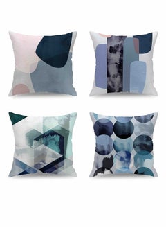 Buy Decorative Pillow And Cover Set, 4 Pcs 18 X 18 in in UAE