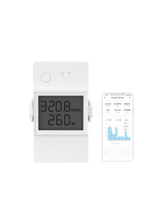 Buy SONOFF POWR316D 16A WiFi Smart Power Meter Switch with Energy Monitoring in UAE
