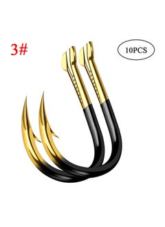 Buy 10-Piece Fishing Hook Set in UAE