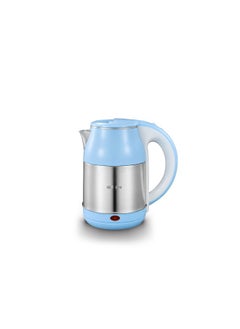 Buy Electric Kettle 1.8 Liters 1500W Stainless Steel Body Cordless Kettle, Boil Dry Protection,360° Rotational Base, LED Indicator,2 Year Warranty-GST 2001 in Saudi Arabia