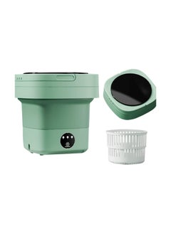 Buy Portable Foldable Washing Machine 8L Green in UAE