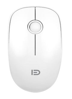 Buy V8 2.4G Wireless Mute Mouse Plug & Play Slim Mice White in UAE