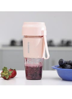 اشتري 300 ML Portable Mini Juicer for Smoothies &  Machine with Safety Lock Olsenmark 60 W Rechargeable Blender Omsb 2439 في السعودية