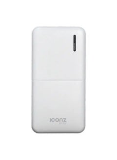 Buy ICONZ Slim Power Bank 10,000 mAh Type C White in Egypt