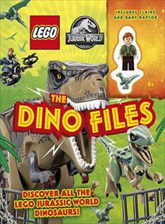 اشتري LEGO Jurassic World The Dino Files: with LEGO Jurassic World Claire minifigure and baby raptor! في الامارات