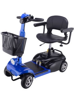 Buy 4 Wheel Electric Folding Mobility Scooter Portable Electric Wheelchair Scooter for Adult and Elderly in UAE