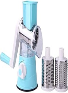 Buy Manual Vegetable Cutter Slicer Kitchen Accessories Multifunctional Round Mandoline Slicer Potato Cheese Kitchen Gadgets in Egypt