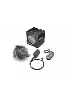 اشتري Zoom APH-6 Accessory Package for H6 Portable Recorder, Includes Remote Control with Extension Cable, USB AC Adapter, and Hairy Windscreen في الامارات