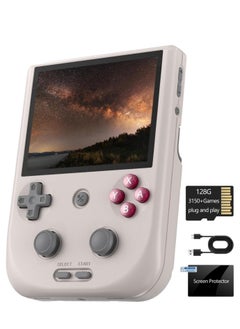 Buy RG405V Retro Handheld Game Console, Unisoc Tiger T618 Android 12 System 4.0 Inch IPS Touch Screen Support 5G WiFi Bluetooth 5.0 with 128G TF Card 3172 Games 5500mAh Battery in UAE