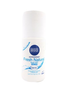 Buy Antiperspirant roll-on women fresh natural 50 ml in UAE