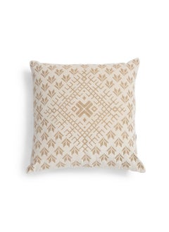 Buy Evadne Filled Cushion 45X45cm - Ivory in UAE