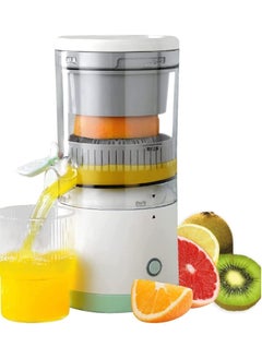 اشتري Citrus Juicer, Electric Orange Squeezer with Powerful Motor and USB Charging Cable, Juicer Extractor, Lime Juicer, Suitable for Orange, Citrus, Apple في الامارات