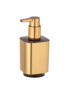 Buy BPA Free Auron Refillable Soap Dispenser Gold 300 ml in Saudi Arabia