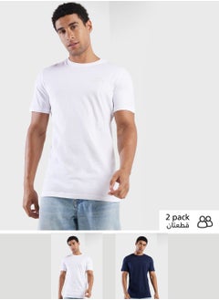 اشتري 2 Pack Essential T-Shirt في الامارات