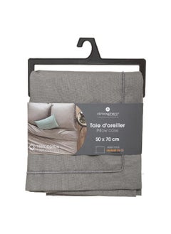 اشتري Premium Quality Rectangular Pillow Case Grey 50 x 70 cm 178571B في السعودية