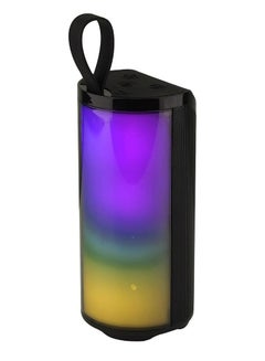 Buy BLP3977 Portable Bluetooth Speaker with Party LED 10W Black in UAE