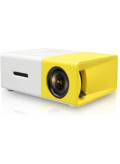 Buy Mini LED Projector for Home Cinema - 1080P Support, Portable & Compact Design, 400 Lumens Brightness, LCD Technology, Multimedia Compatibility, Remote Control, Ideal for Movies, Presentations, Gaming in UAE