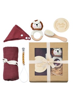 اشتري Baby Gift Set for Newborn New Baby - 6 PCS Newborn Baby Essentials في السعودية