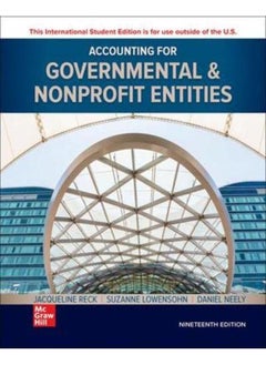 اشتري Accounting for Governmental & Nonprofit Entities - ISE By Jacqueline L. Reck James E. Rooks Distinguished ,Suzanne Lowensohn في مصر