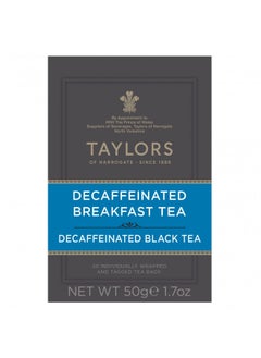 اشتري Decaffeinated Breakfast, Teabags, 20 Count (Pack Of 1) في الامارات